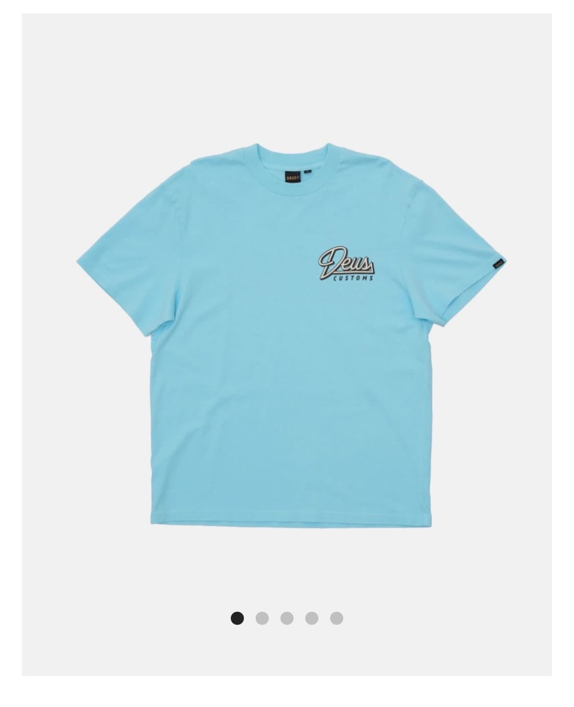데우스 Conduit Tee (sky blue) 상품이미지1