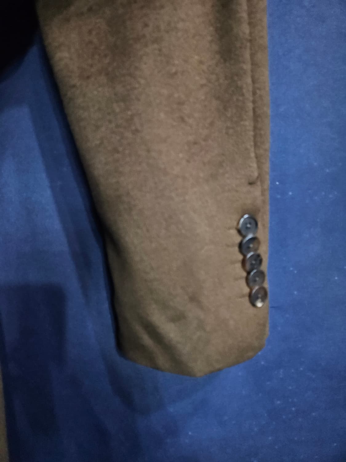 타임옴므 브라운 남성 슬림핏 95 하프코트  상품이미지5