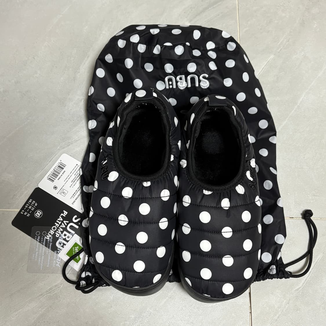 스부 뱀프 플랫폼 도트 00사이즈 상품이미지1