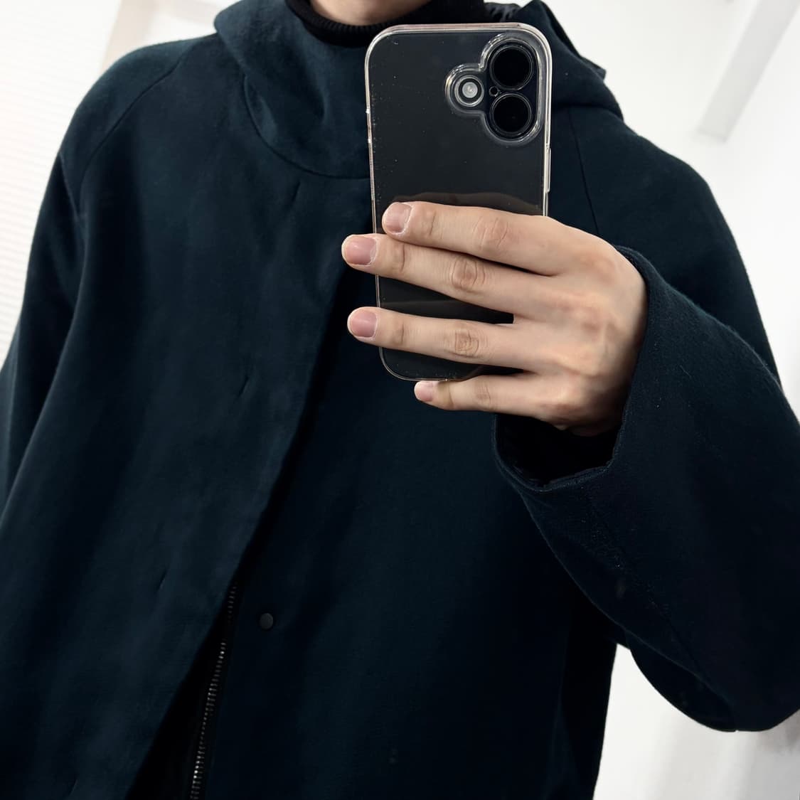 발렌시아가 15FW 후드 코트 상품이미지4