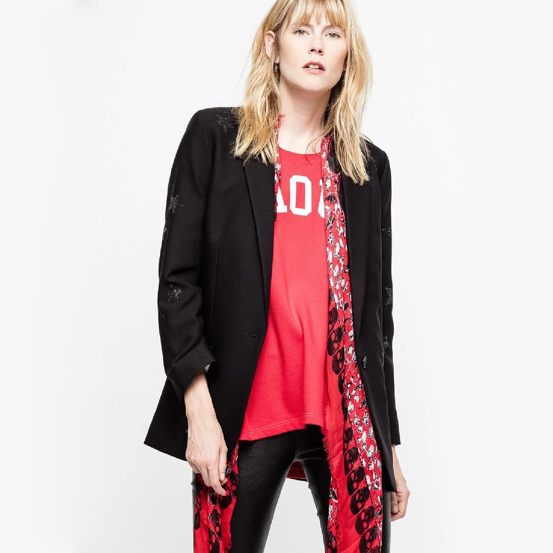 쟈딕앤볼테르 스타 비즈 블레이저 자켓 상품이미지1