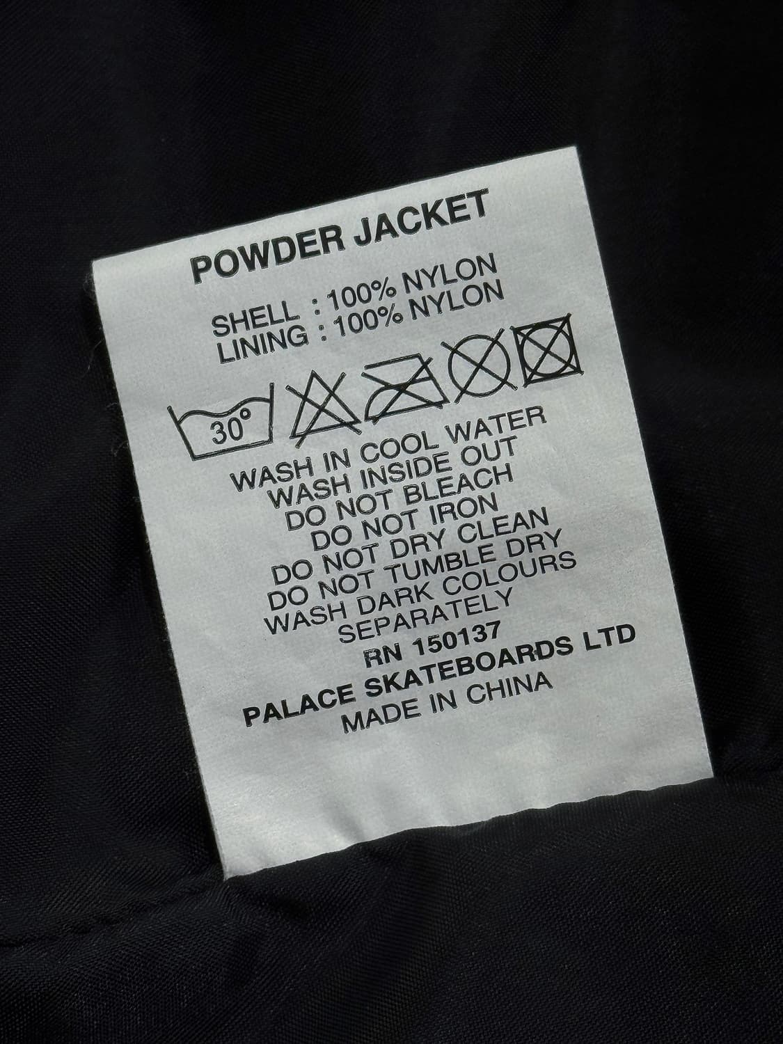 팔라스 파우더 자켓 블랙 그레이 상품이미지7