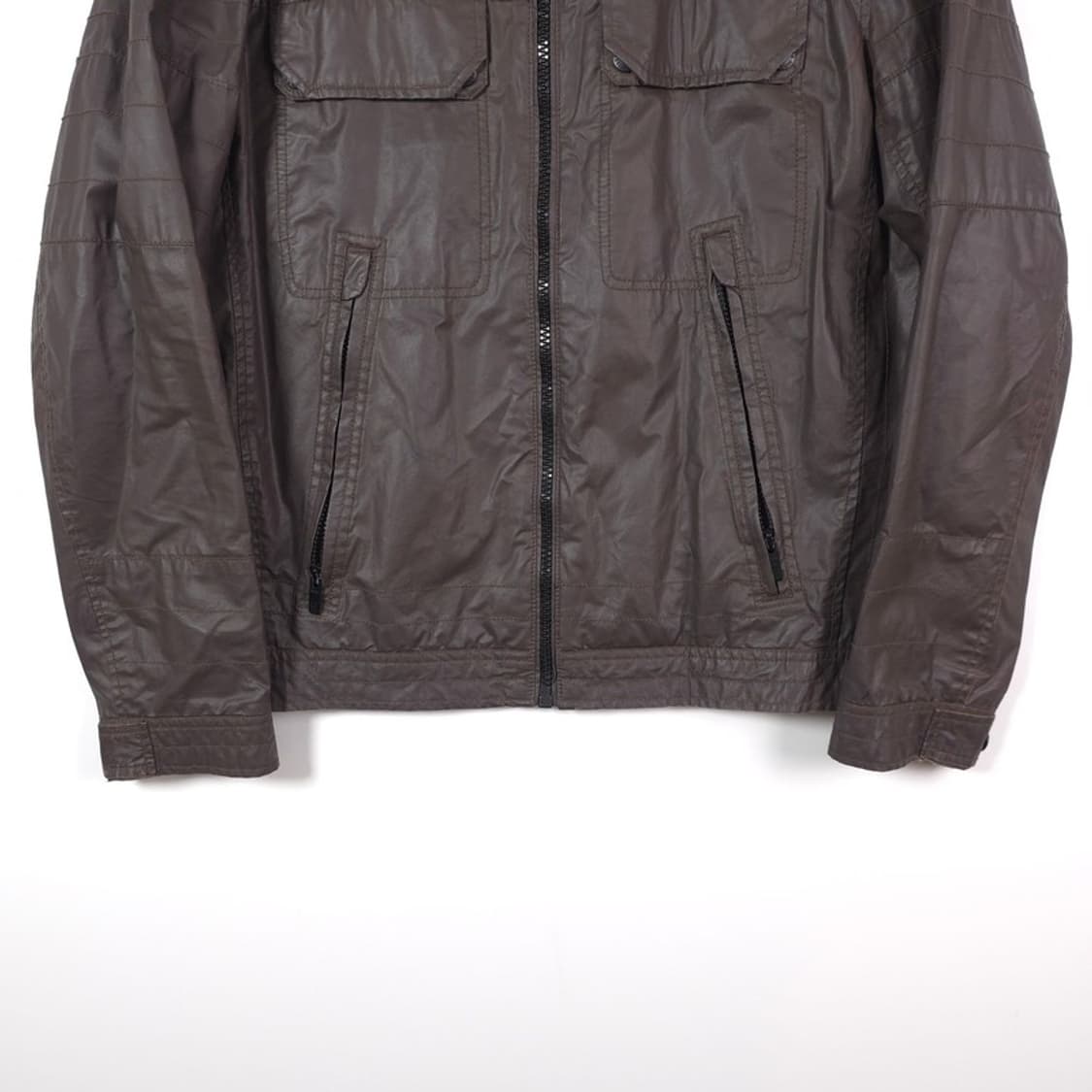 겟유즈드 00s 아카이브 코팅 코튼 밀리터리 자켓 XL 상품이미지4