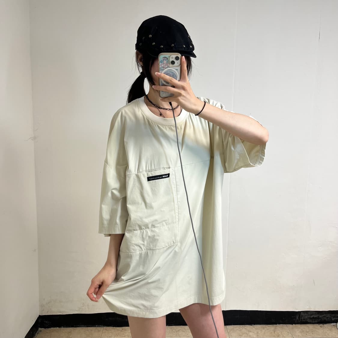Kodak Beige Woven Short Sleeve 상품이미지2