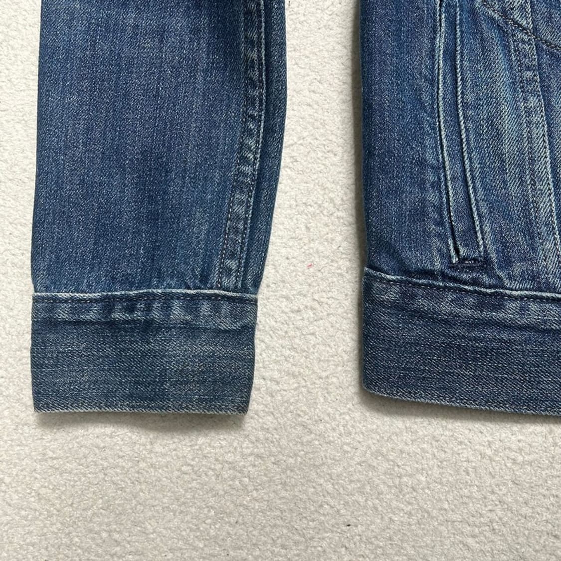 리바이스 진스 크롭 데님 자켓 S 상품이미지3