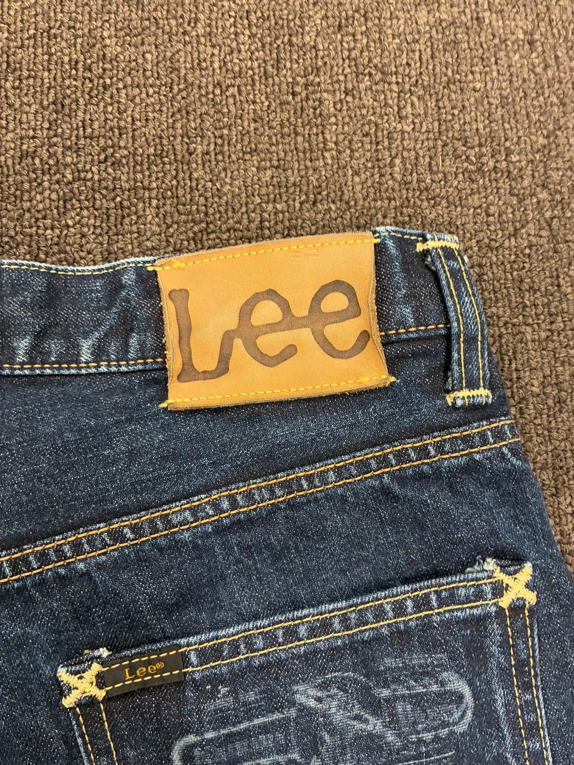 32)Lee 빈티지 중청 워싱 데님팬츠 상품이미지10