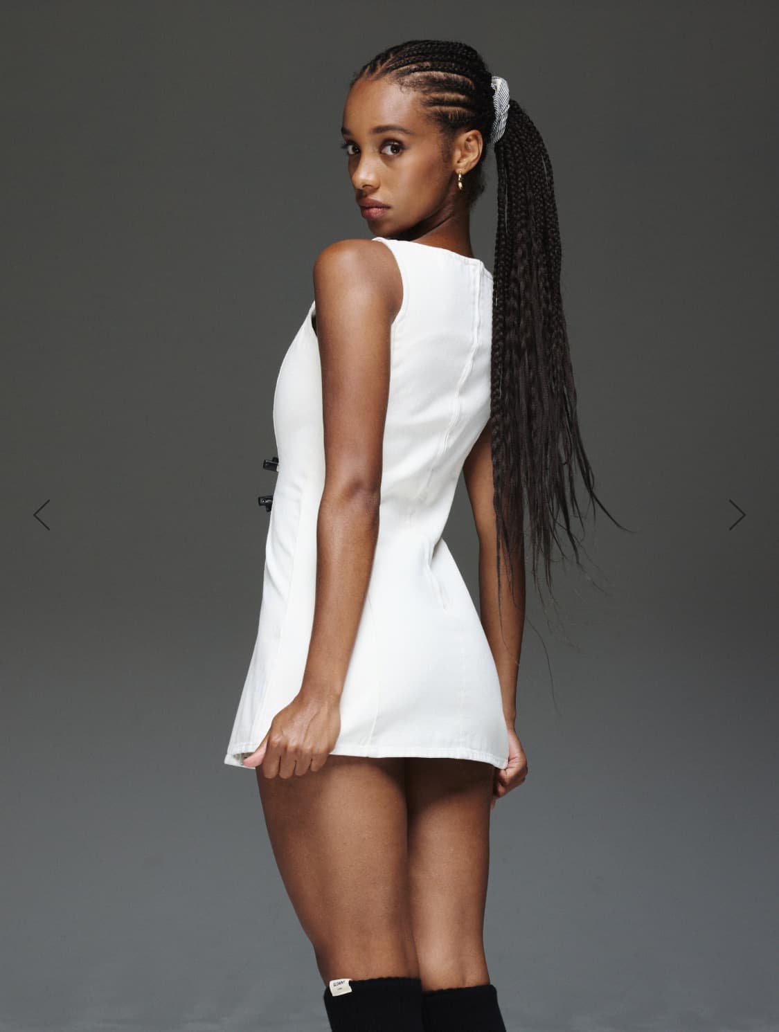 글로니 THE CHLOE DRESS (WHITE) 상품이미지1