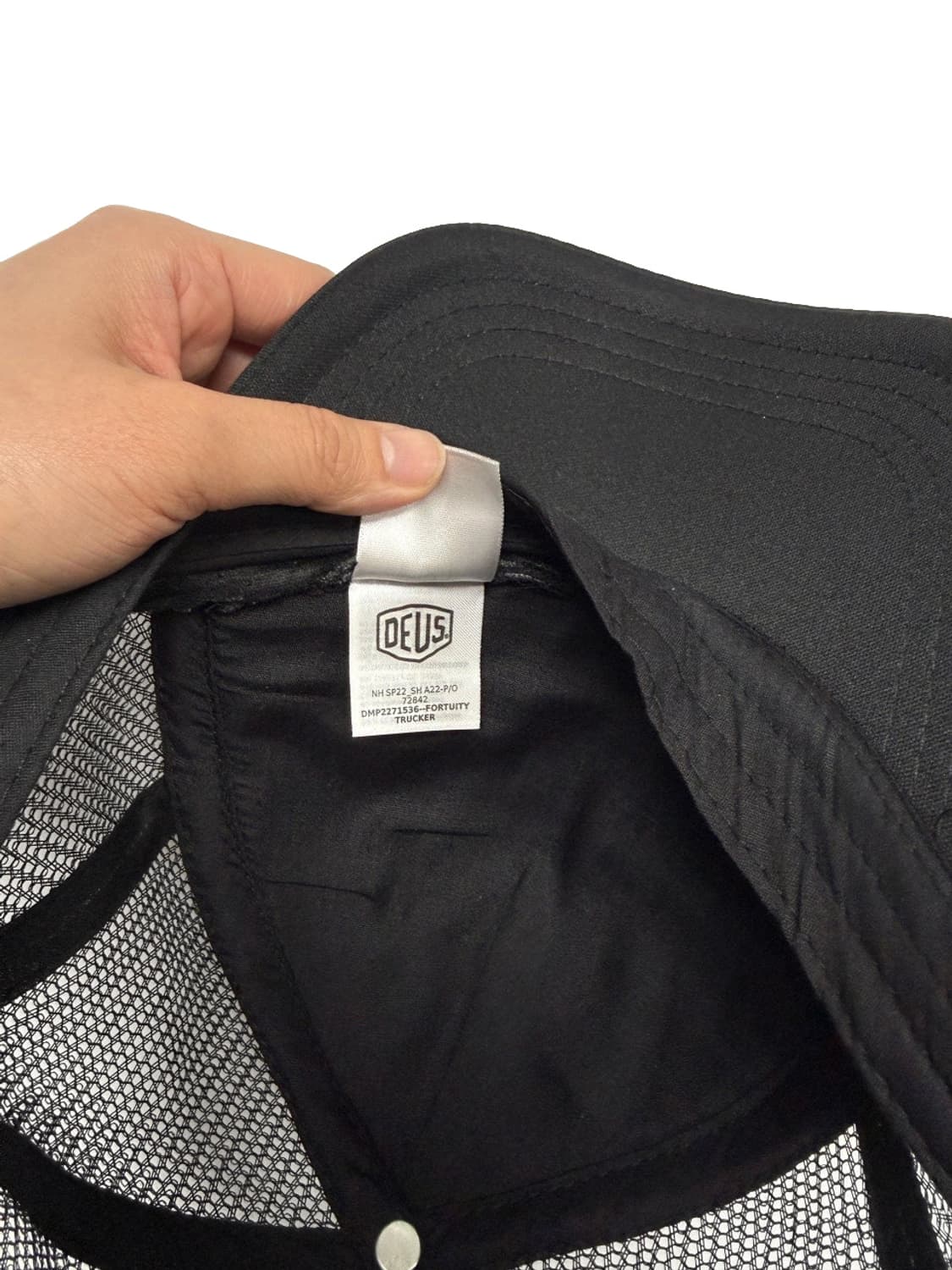 데우스 포튜이티 볼캡 상품이미지5