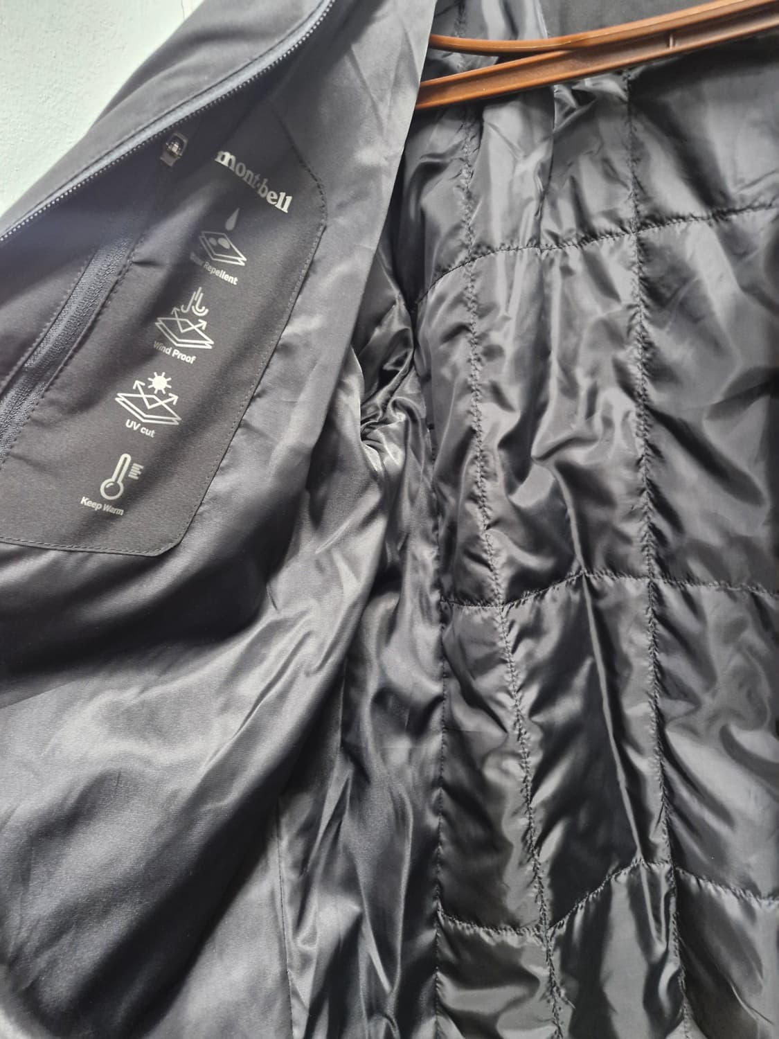 110XXL 몽벨 웜 에디션 웨더 바람막이 자켓 상품이미지9