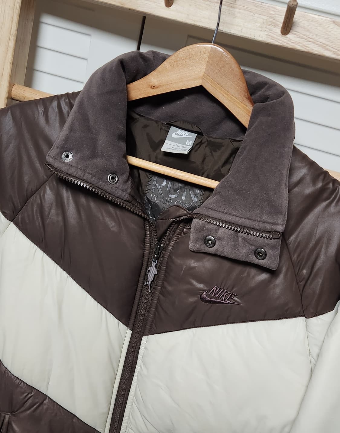 대장 나이키 y2k 초코 브라운 패딩 점퍼 자켓 상품이미지5