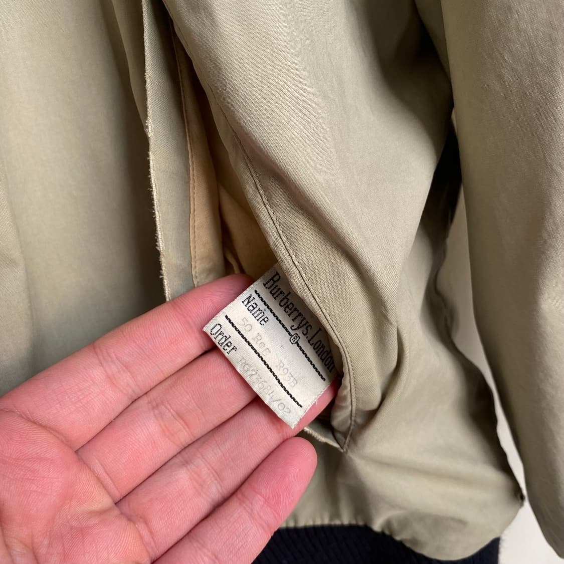 🌊80-90 old burberrys bomber jacket 상품이미지10