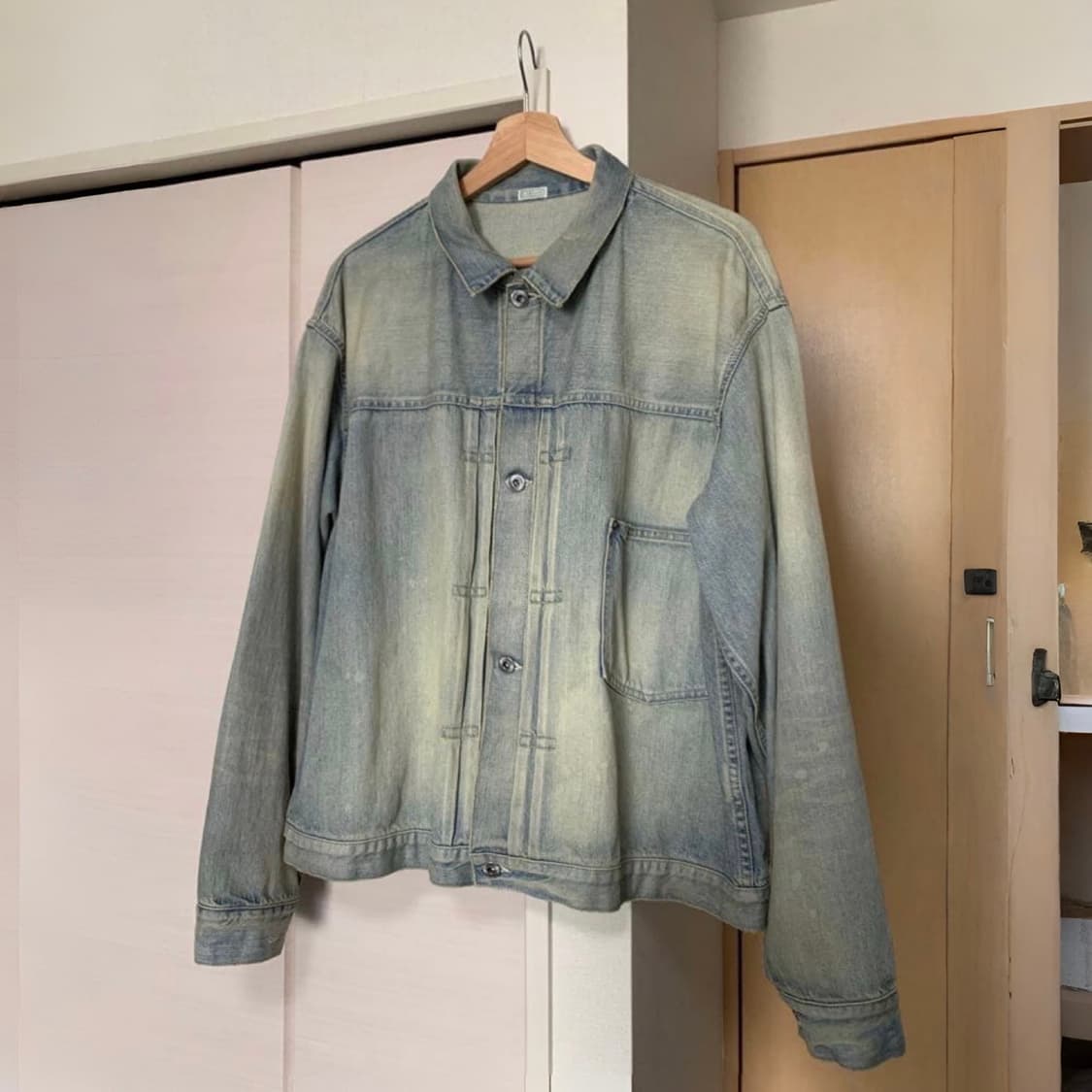 25ss 1st Type Denim Jacket(Bleach) 상품이미지1