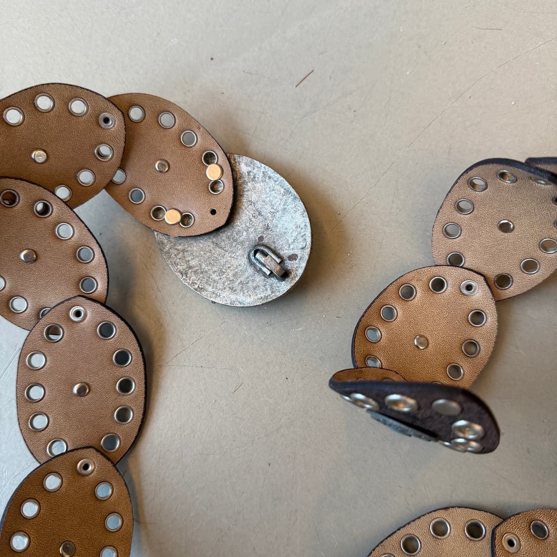 vtg 터키석 웨스턴 벨트 상품이미지4