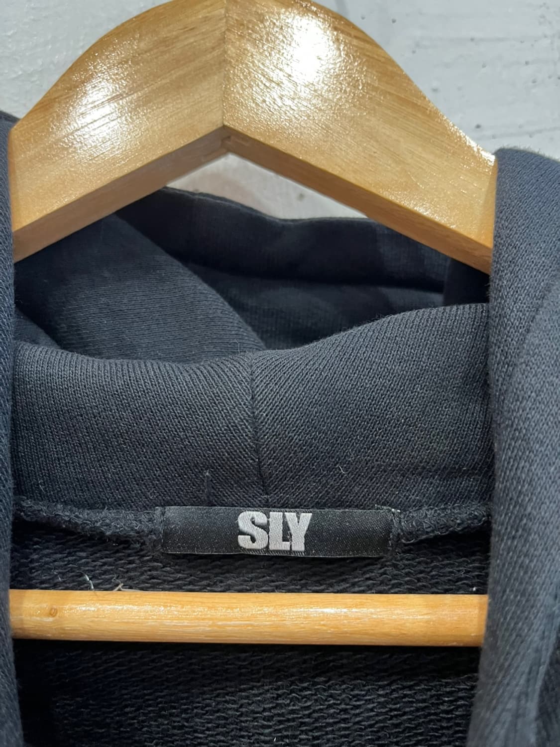 SLY JPN 펑크 스타 하이넥 후드집업 블랙 우먼즈 상품이미지5