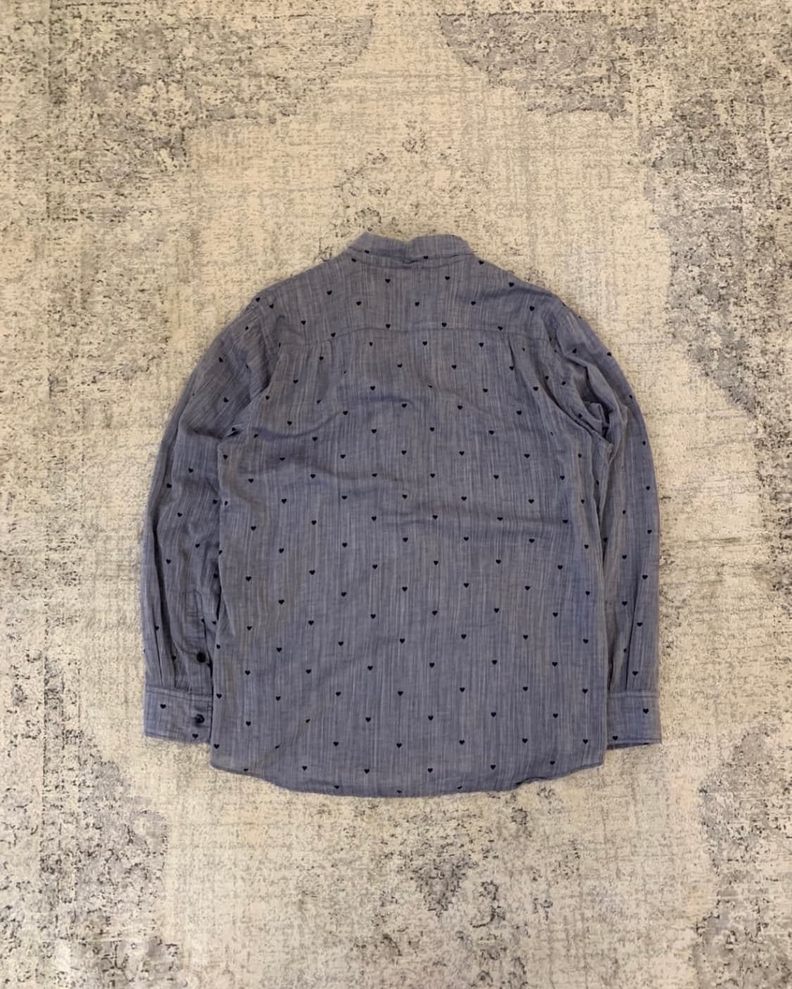 캐피탈 하트패턴 셔츠 상품이미지3