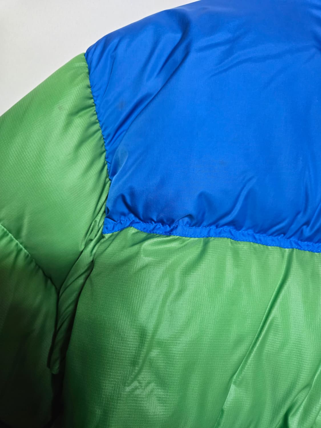 노스페이스 700 눕시 패딩 블루/그린95 상품이미지8