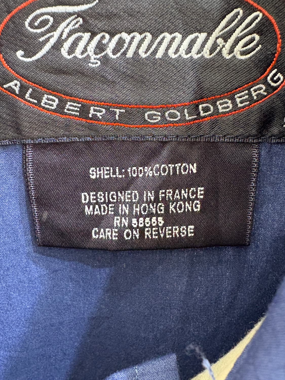 FACONNABLE (Made in Hong Kong) 자켓 상품이미지8