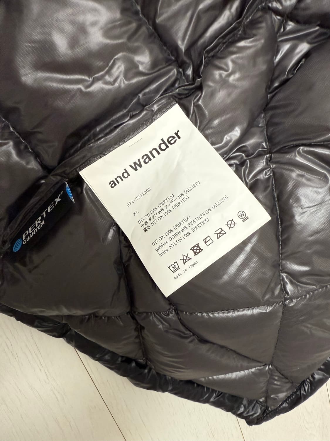 앤드원더 퍼텍스 베스트 앤드원더 조끼 XL 사이즈  상태감 9.8/10  상품이미지4