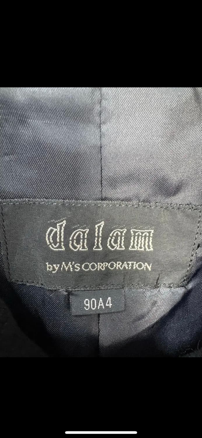 재팬 빈티지 블랙 싱글 코트 H1141 상품이미지6