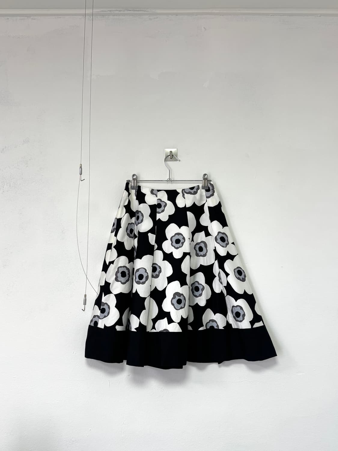 japanese vintage flower skirt 상품이미지2