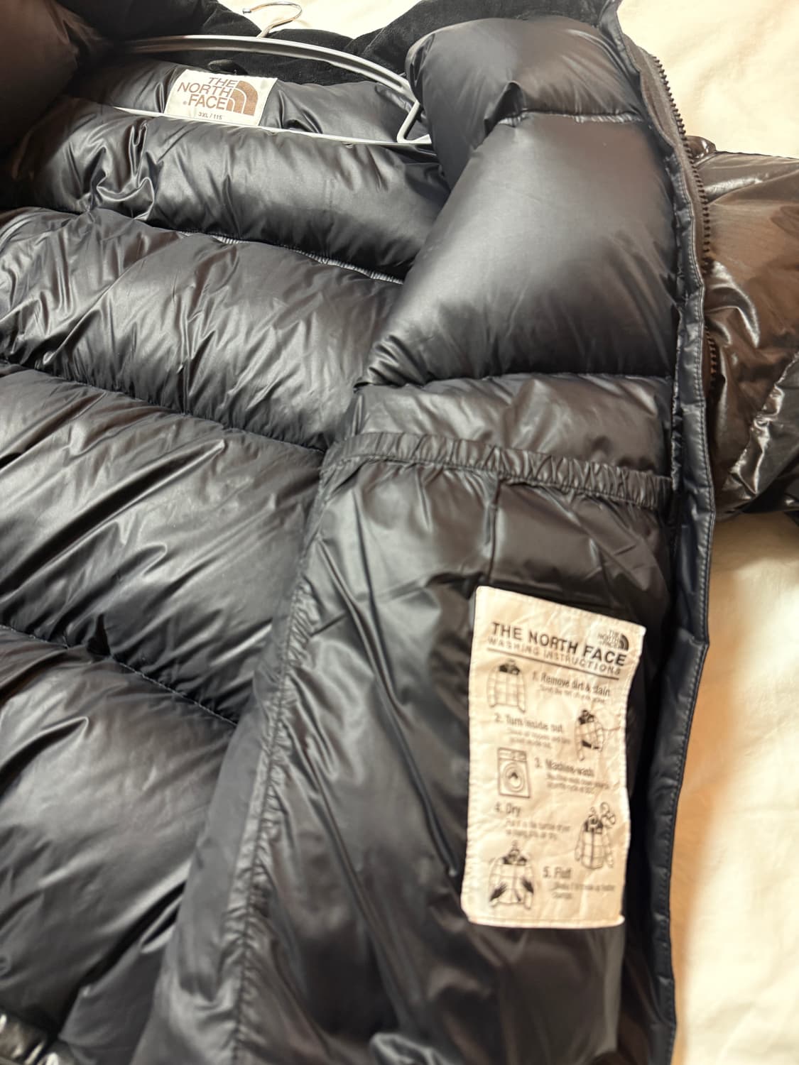 노스페이스 화이트 라벨 노벨티 눕시 RDS 다운 자켓 블랙 상품이미지6