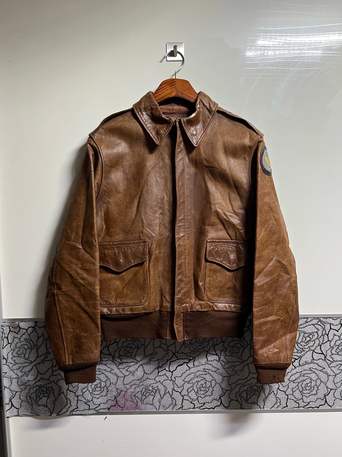 90s 구 리얼맥코이 A-2 플라이트 자켓 40 상품이미지1