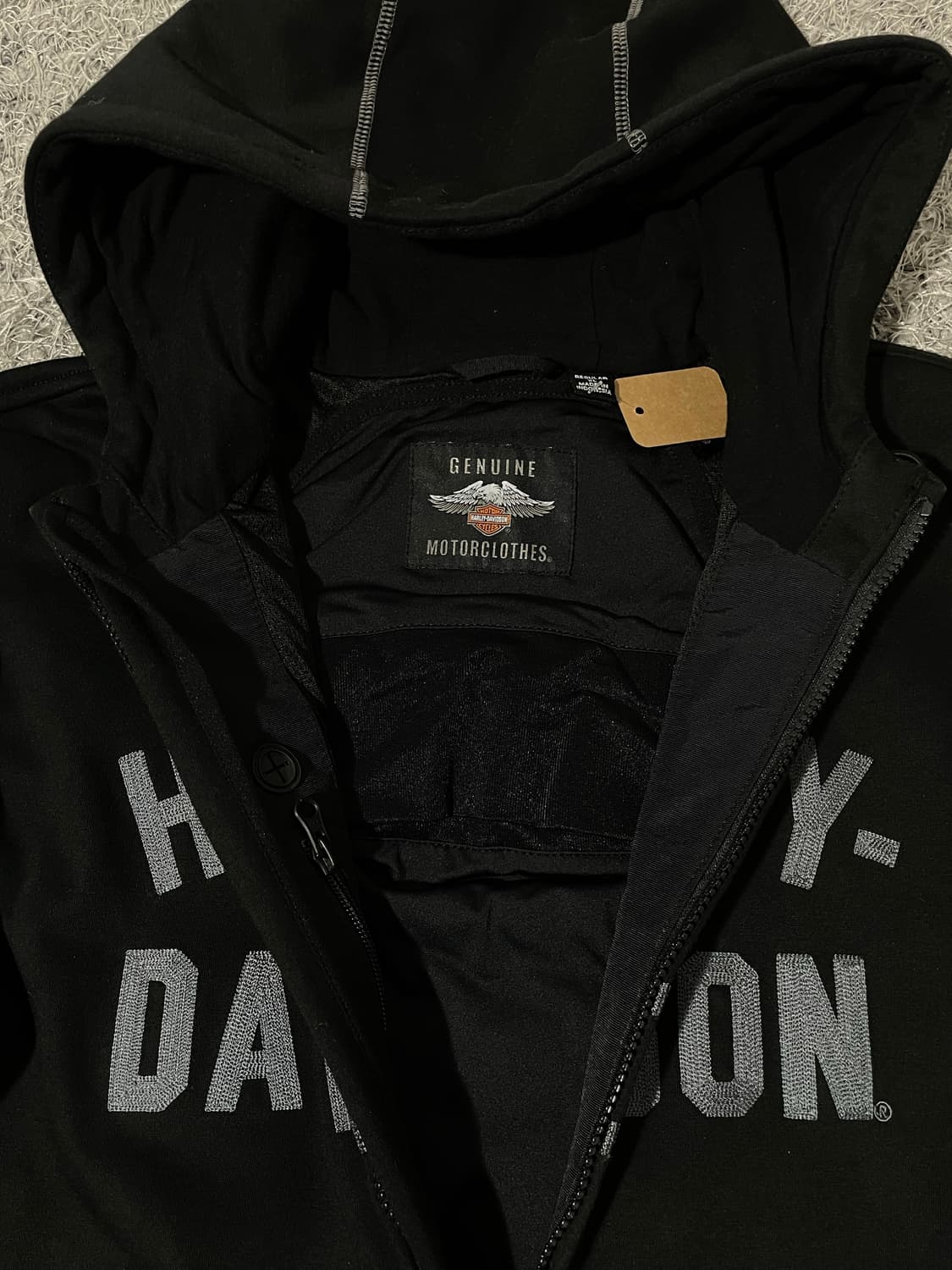 할리데이비슨 하드쉘 후드집업 자켓 상품이미지7