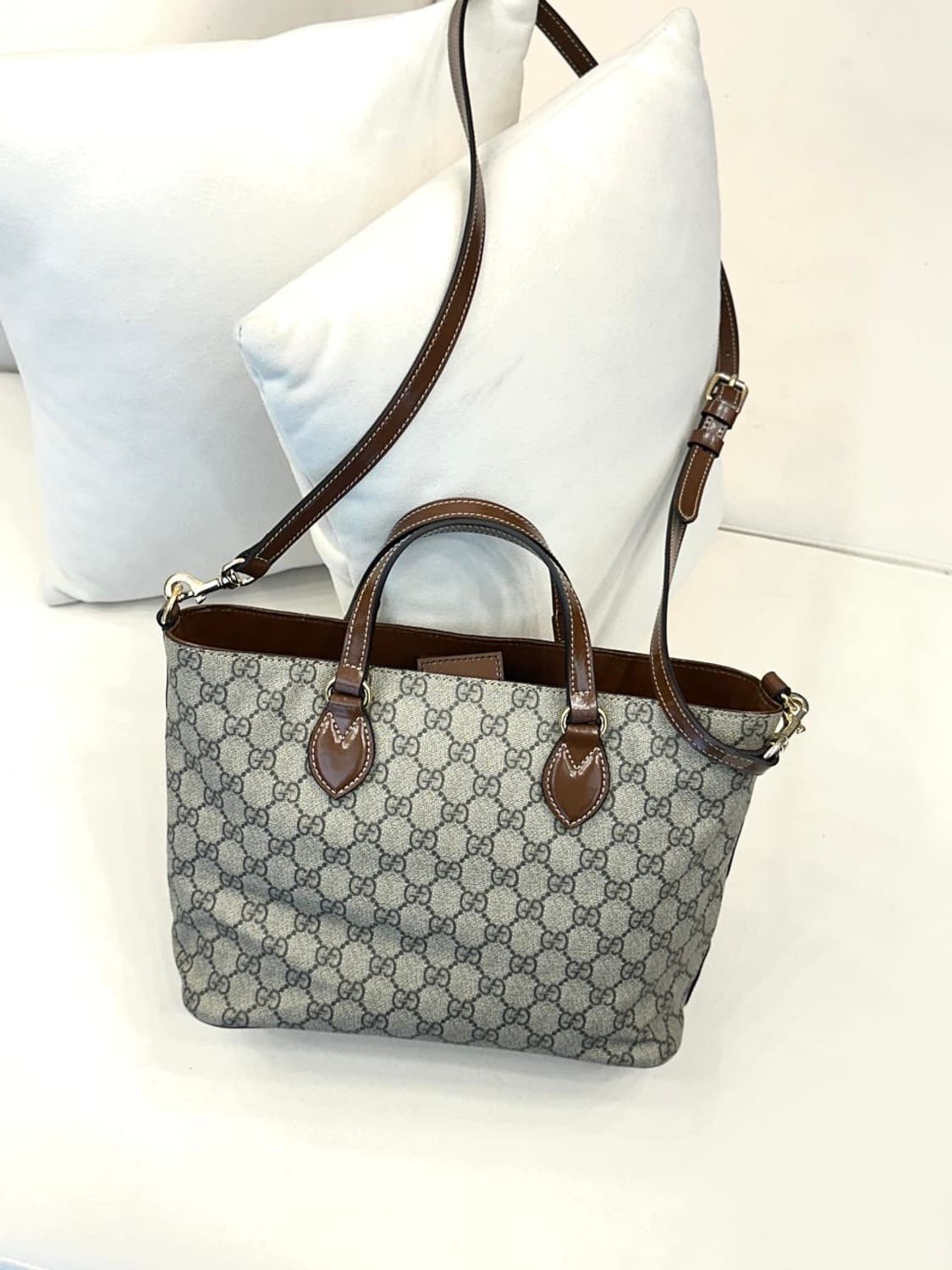 구찌 GG 수프림 에덴 투웨이백 (정품) 상품이미지1