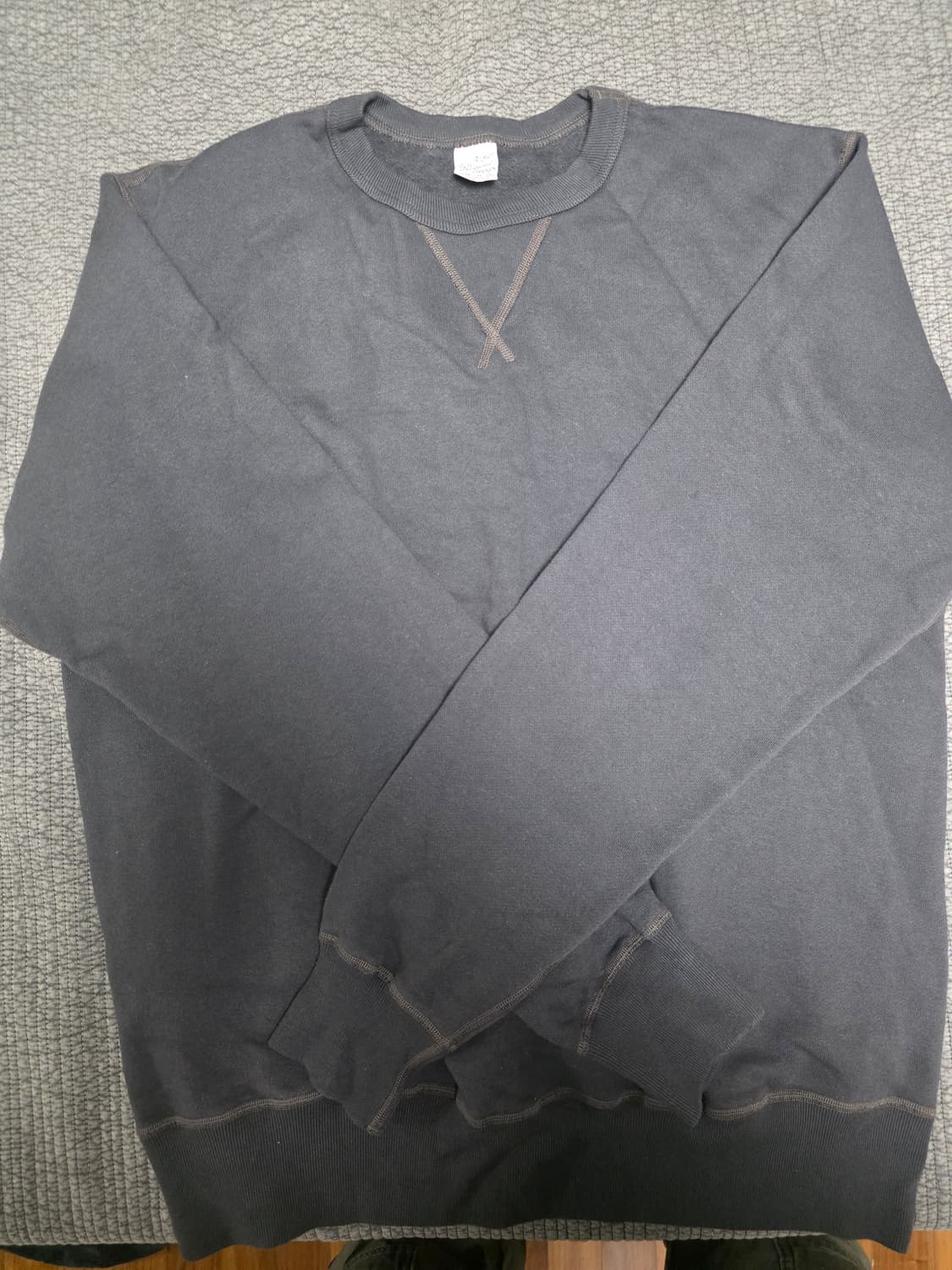 버즈릭슨 스웻 블랙 xxl 탭만제거한 새상품 상품이미지1