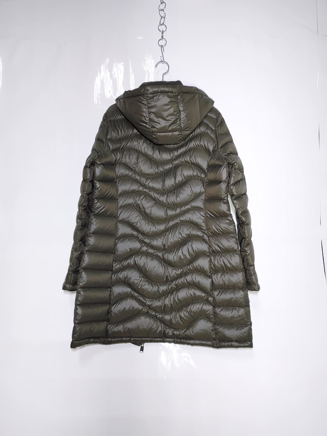 ANDREW MARC 앤드류 마크 여성 오리털 경량 후드 롱패딩 상품이미지2