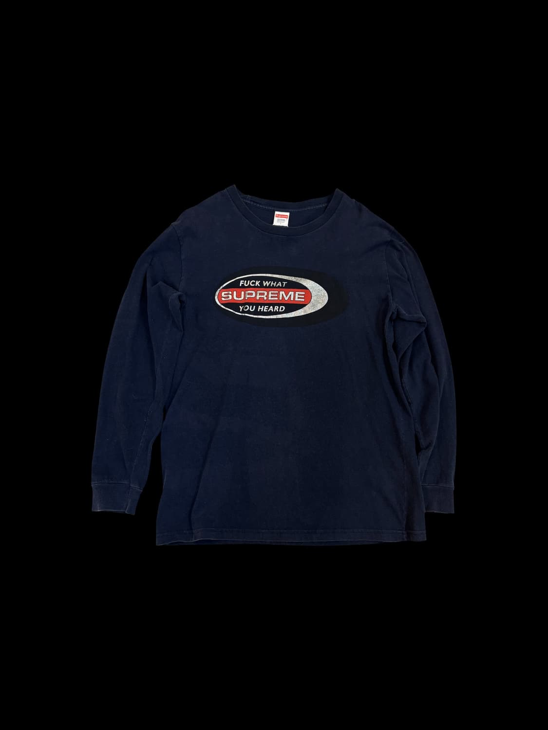 슈프림 “FUCK WHAT YOU HEARD” 롱슬리브 상품이미지1