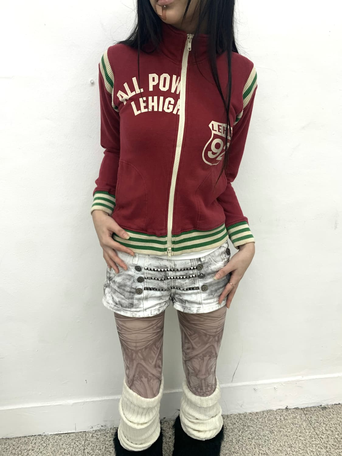 Y2K mood track top jersey  상품이미지2