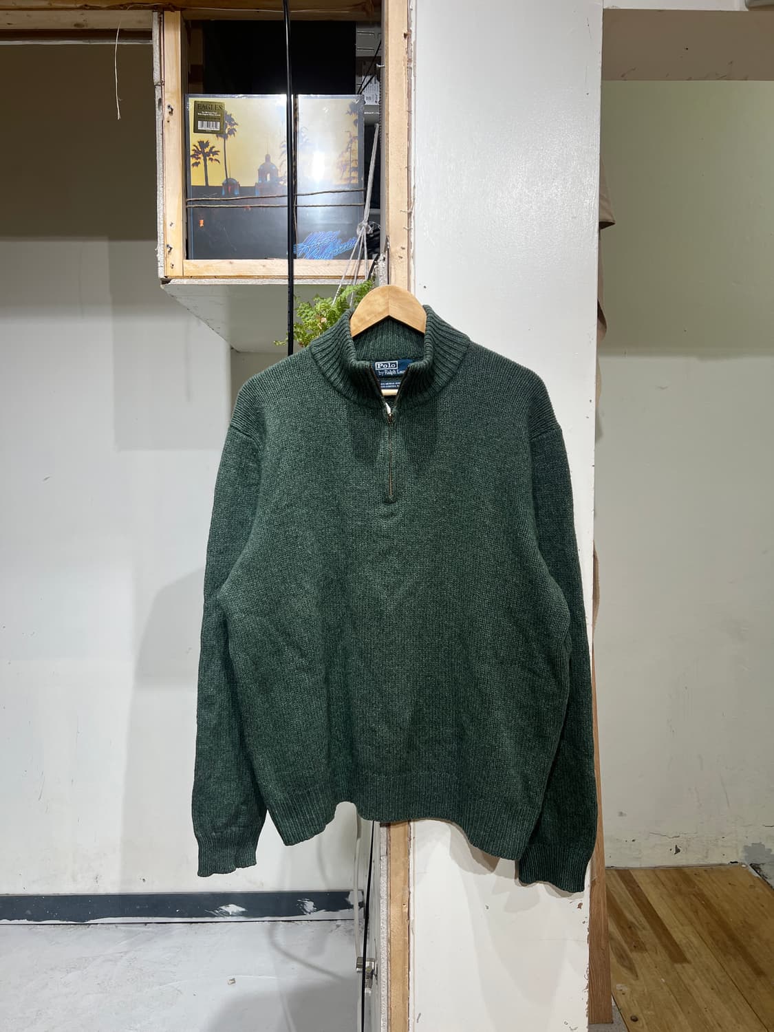 폴로 랄프로렌 반집업 니트 상품이미지2