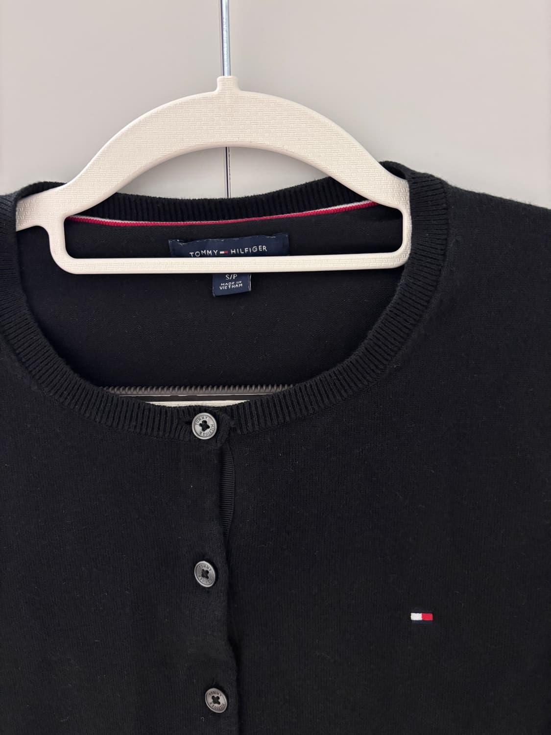 타미힐피거 여성 가디건 S 검정색 상품이미지2