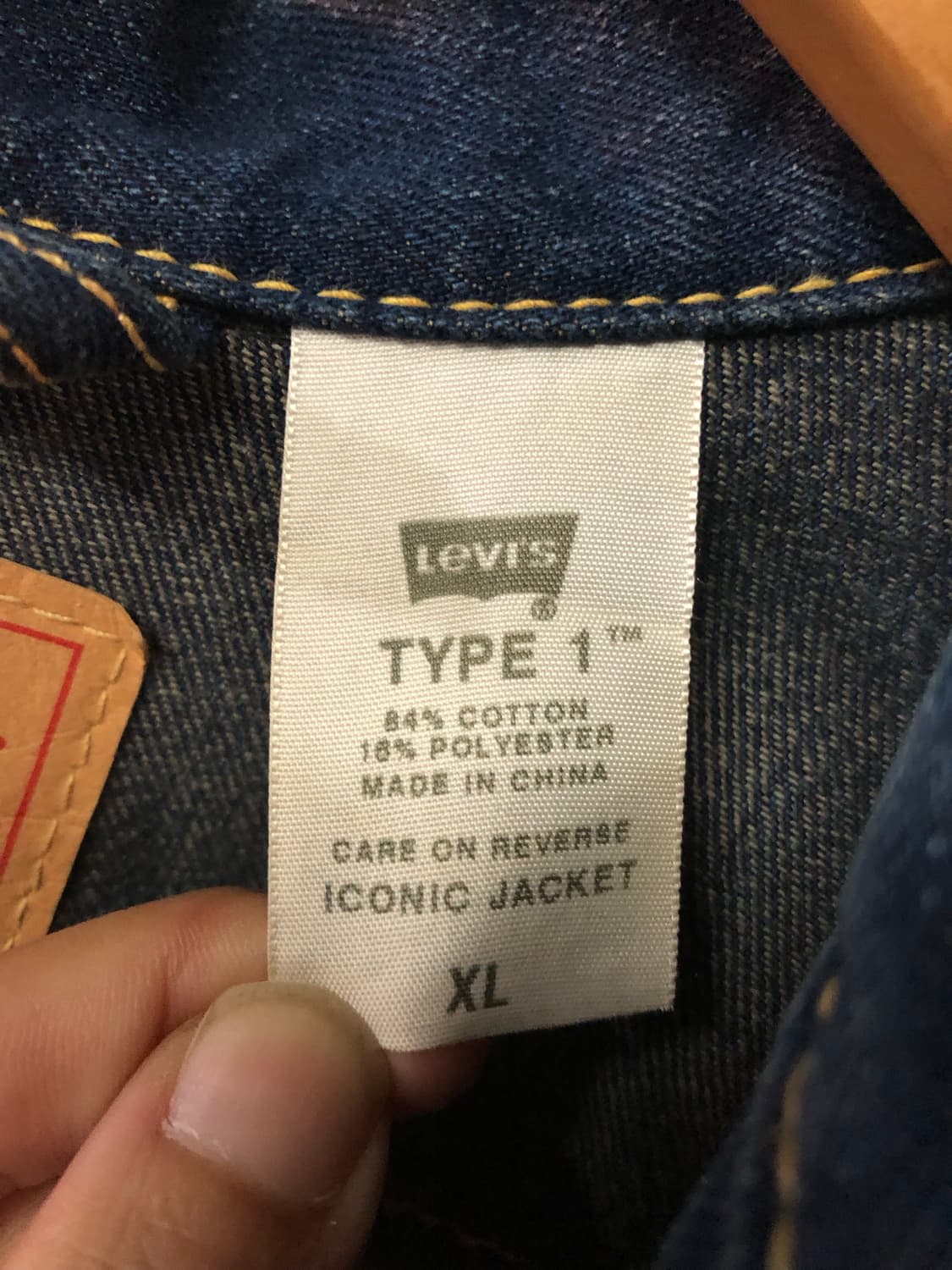 리바이스 아이코닉 타입원 청자켓 상품이미지3