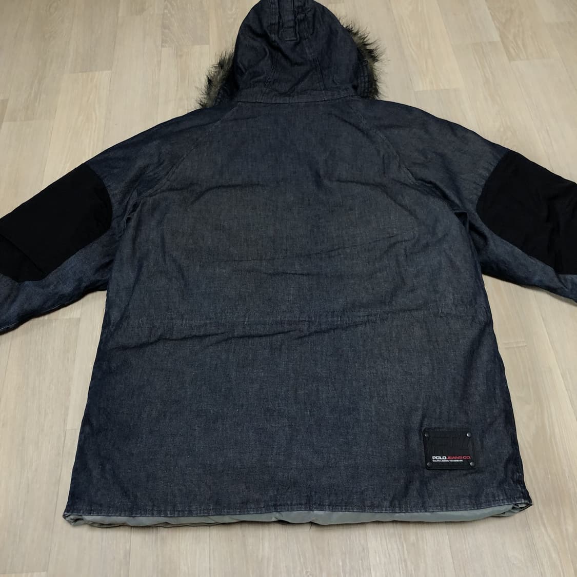 (M) 00's 폴로 랄프로렌 폴로 진스 헤비 덕다운 N3B 봄버 자켓 상품이미지9