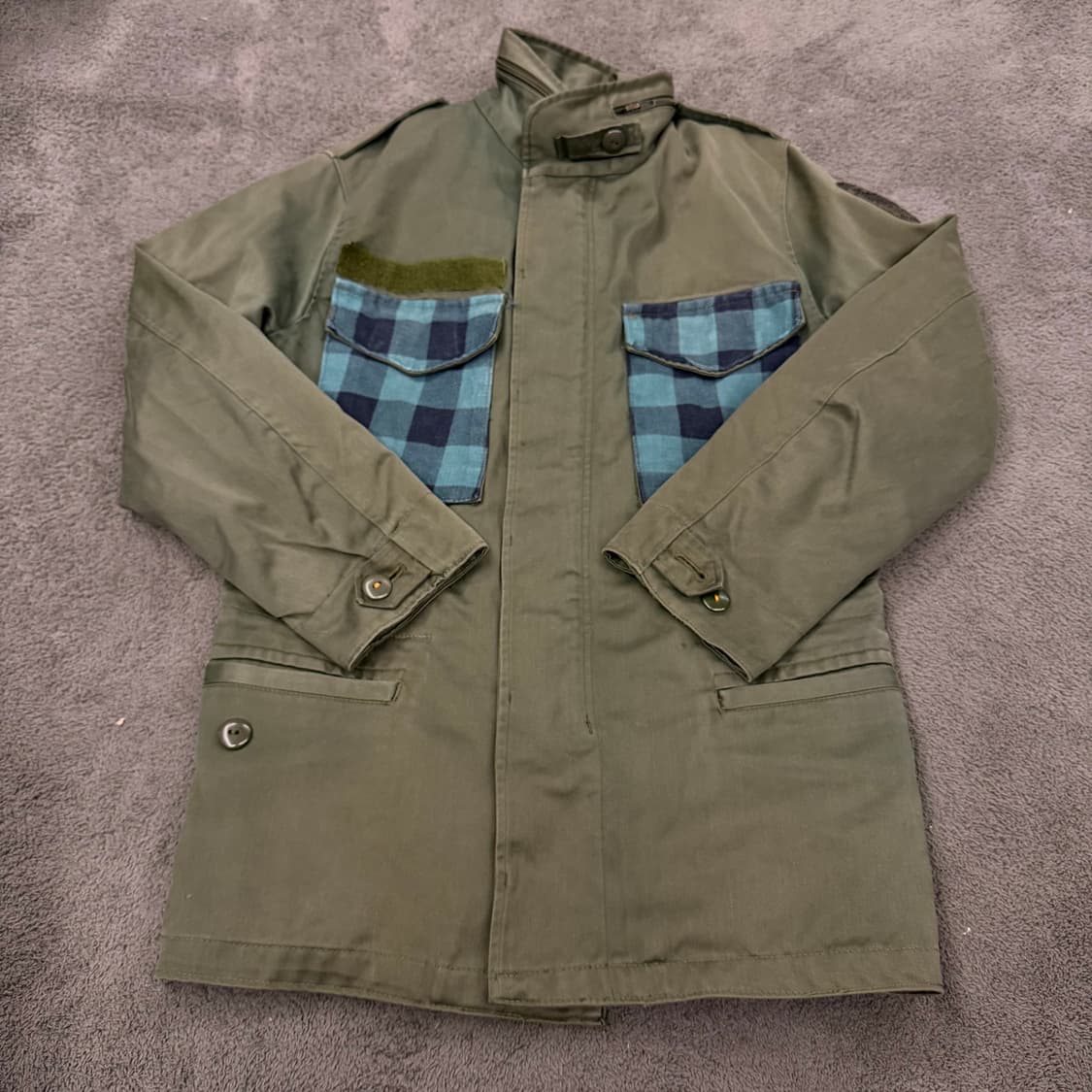 [정품/M-L] KRAML 91 밀리터리 M65 패치워크 포켓 필드 자켓 상품이미지2