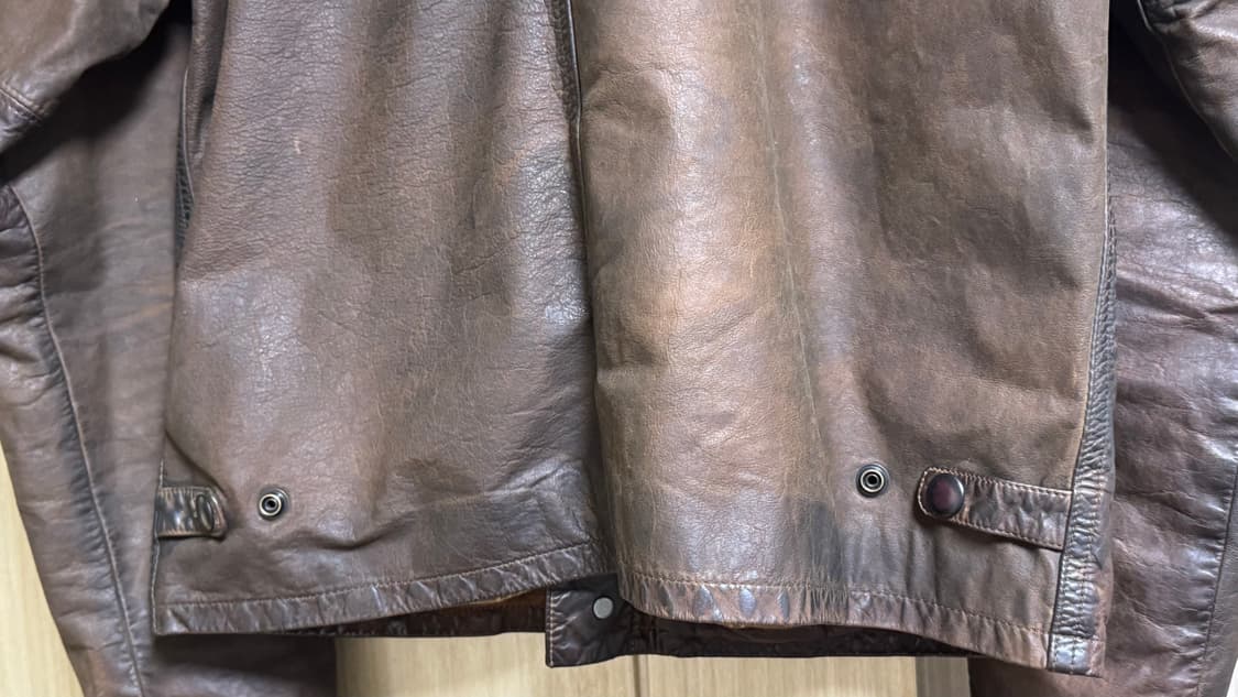 RRL 오일 레더 자켓 상품이미지7