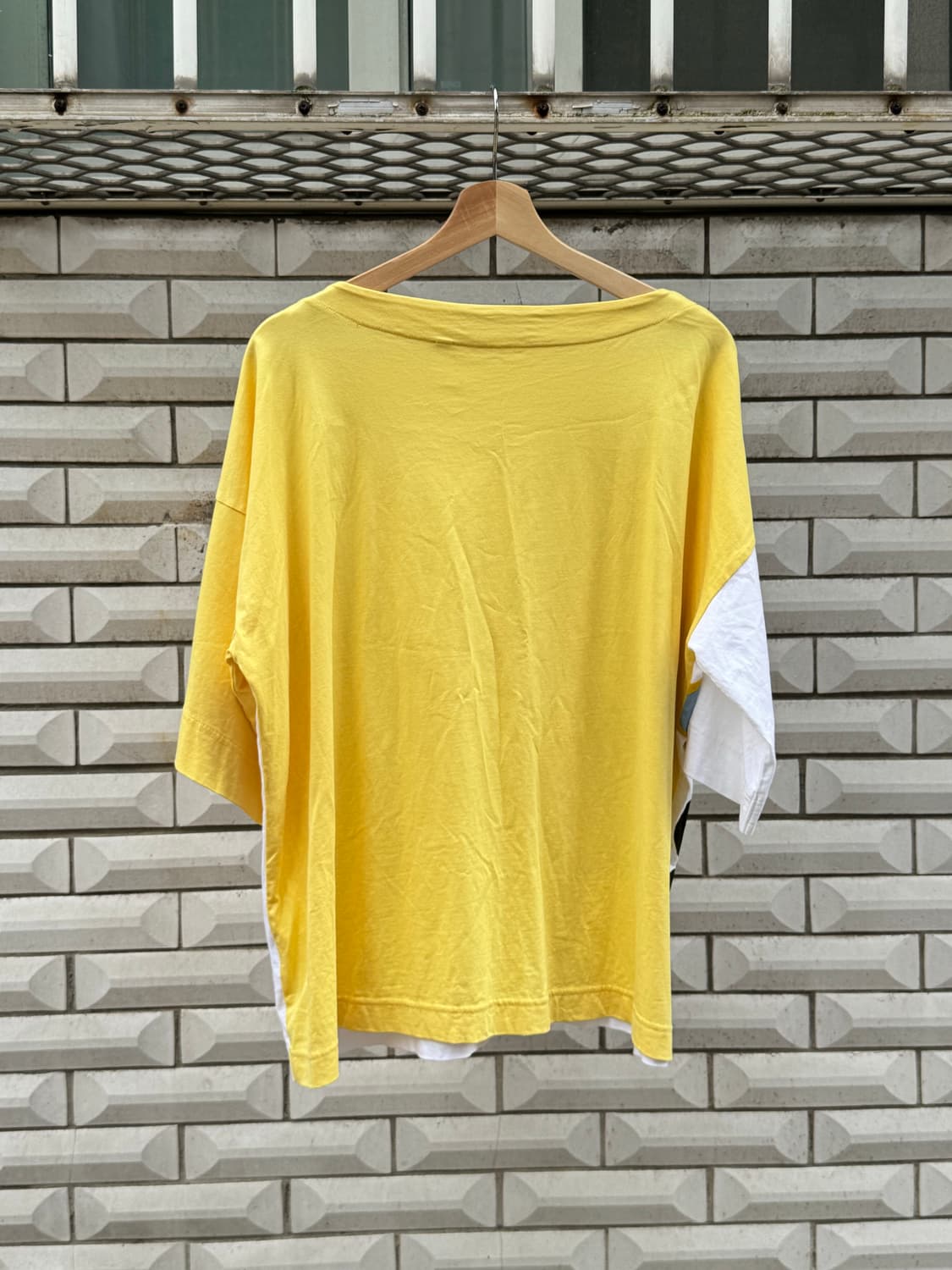 마르니 유니클로 반팔 티셔츠 (yellow) 상품이미지4