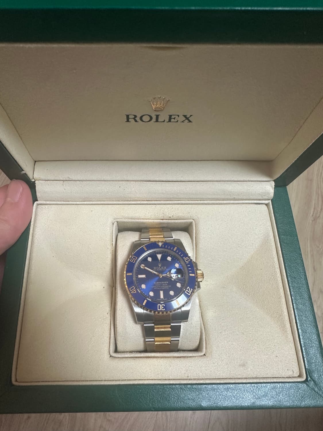 롤렉스 서브마리너 청콤41mm 상품이미지2