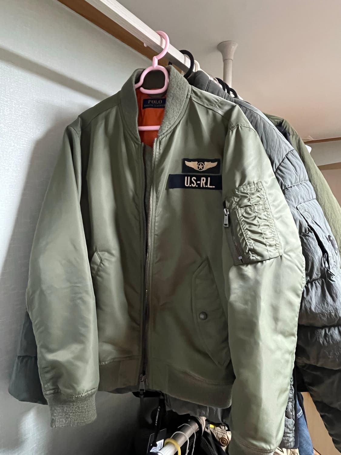 Polo flight bomber jacket(폴로 봄버) 상품이미지3