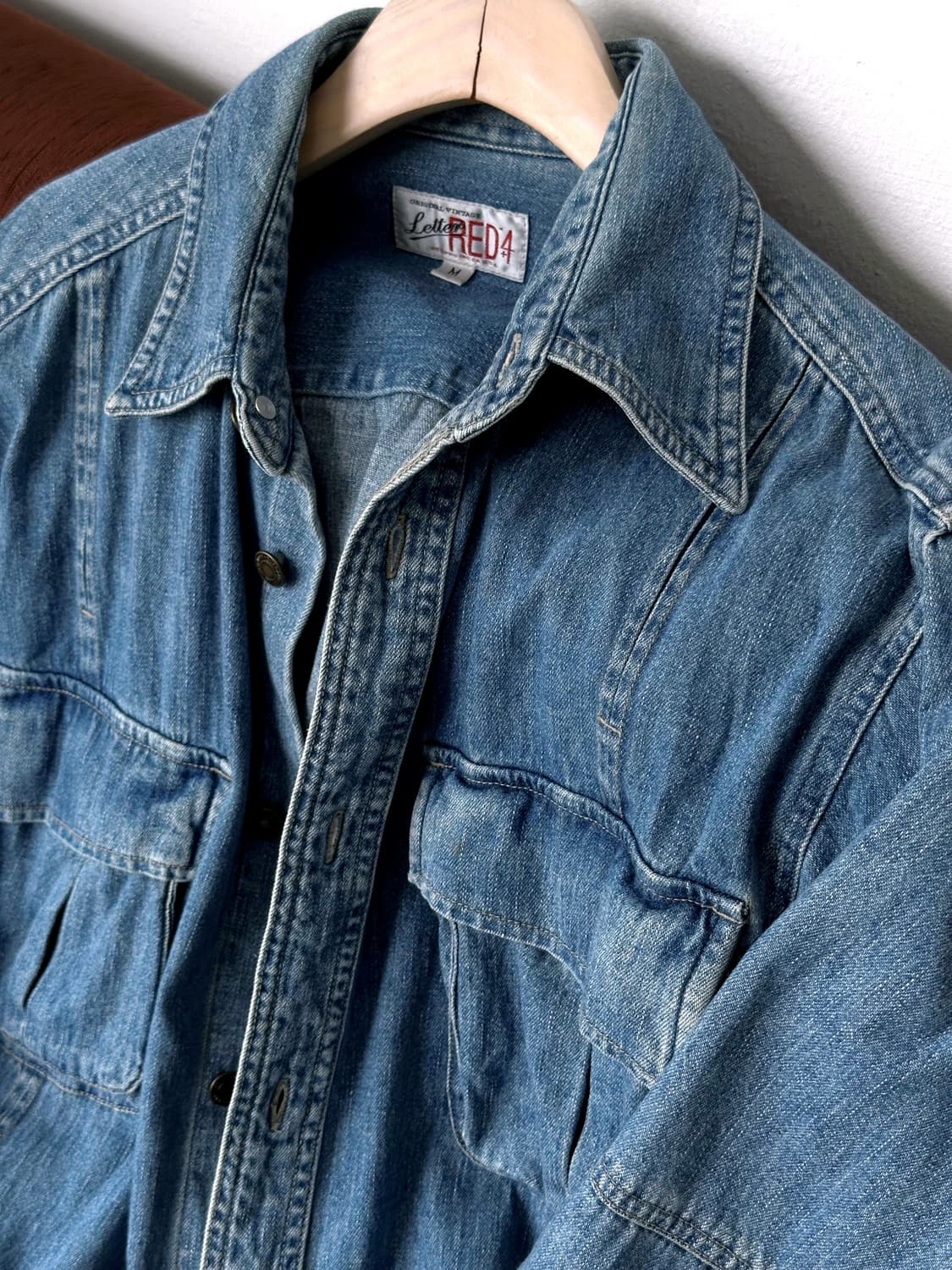 Cotton denim mil design shirket 상품이미지2