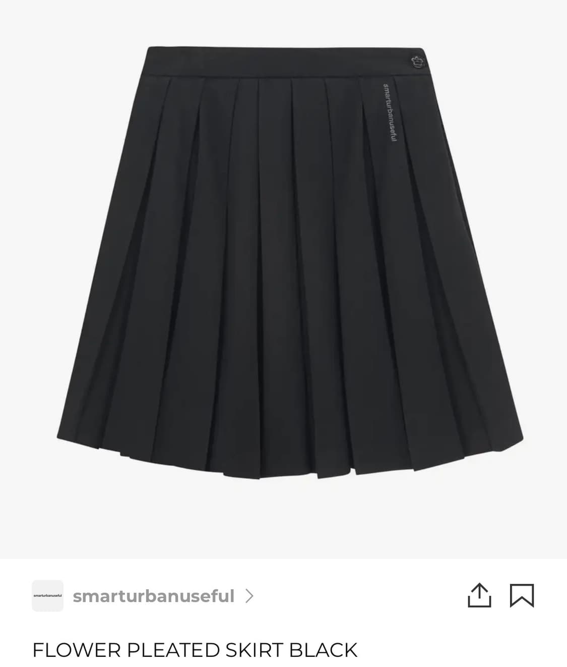 스마트어반유즈풀 플리츠 스커트 구매합니다 상품이미지1