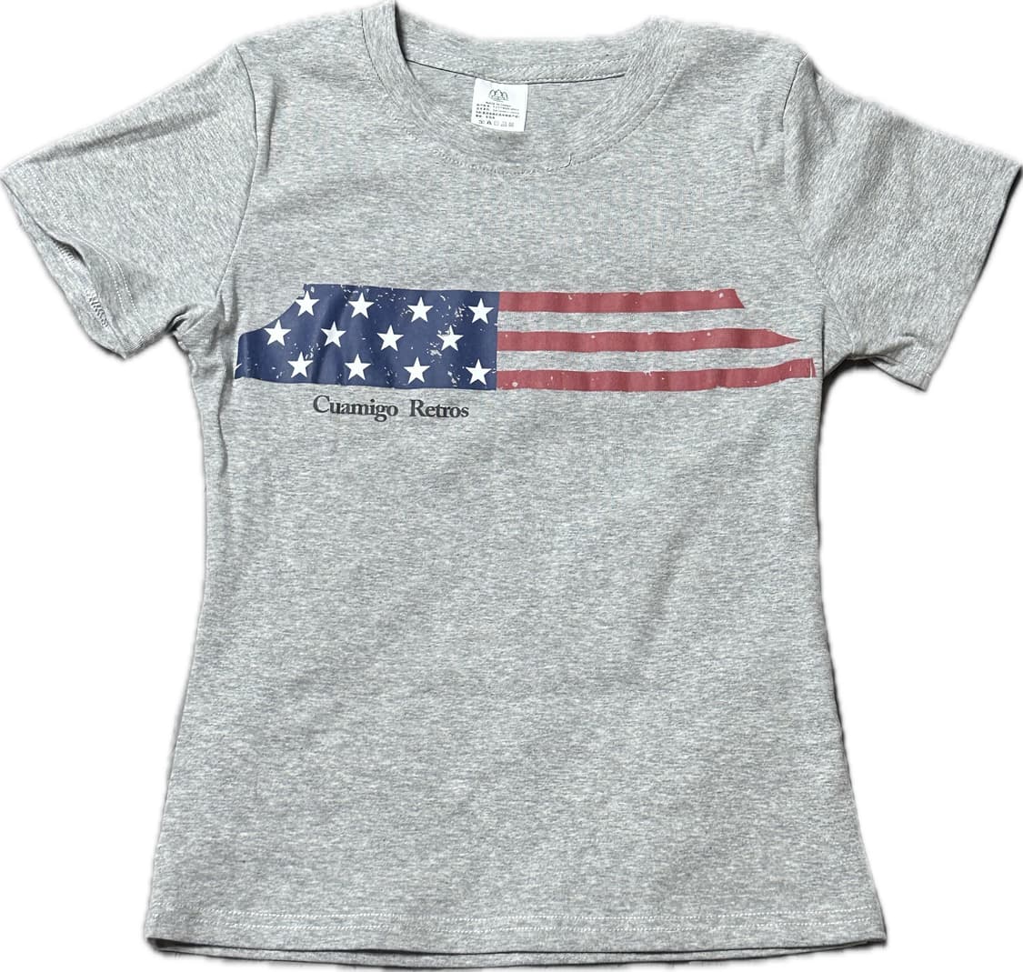 빈티지 성조기 tshirt 상품이미지2