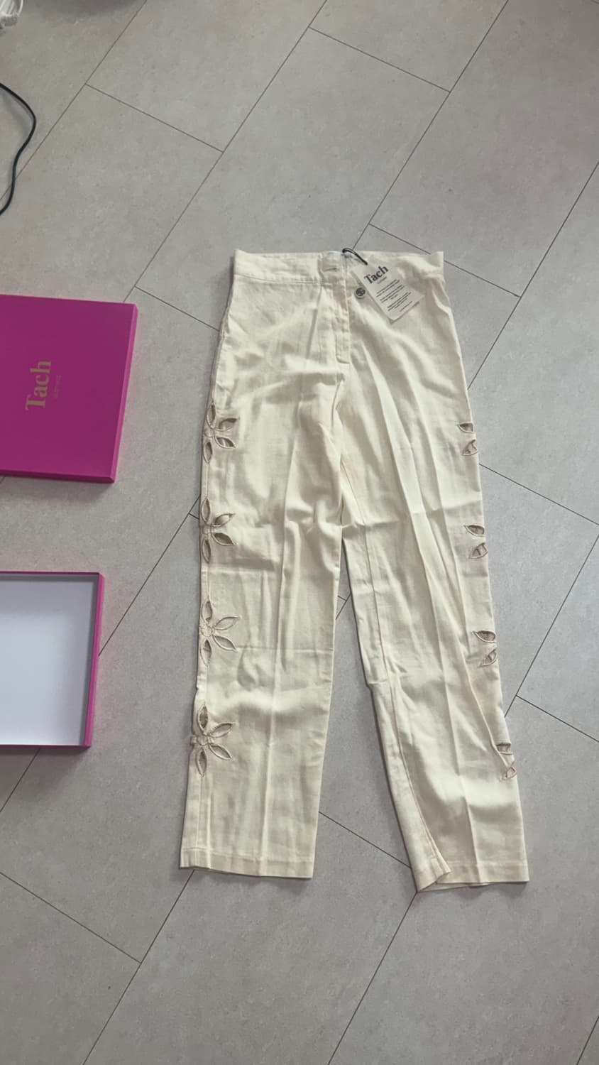 Tach Clothing 타치클로딩 아이보리 린넨팬츠 M 상품이미지5