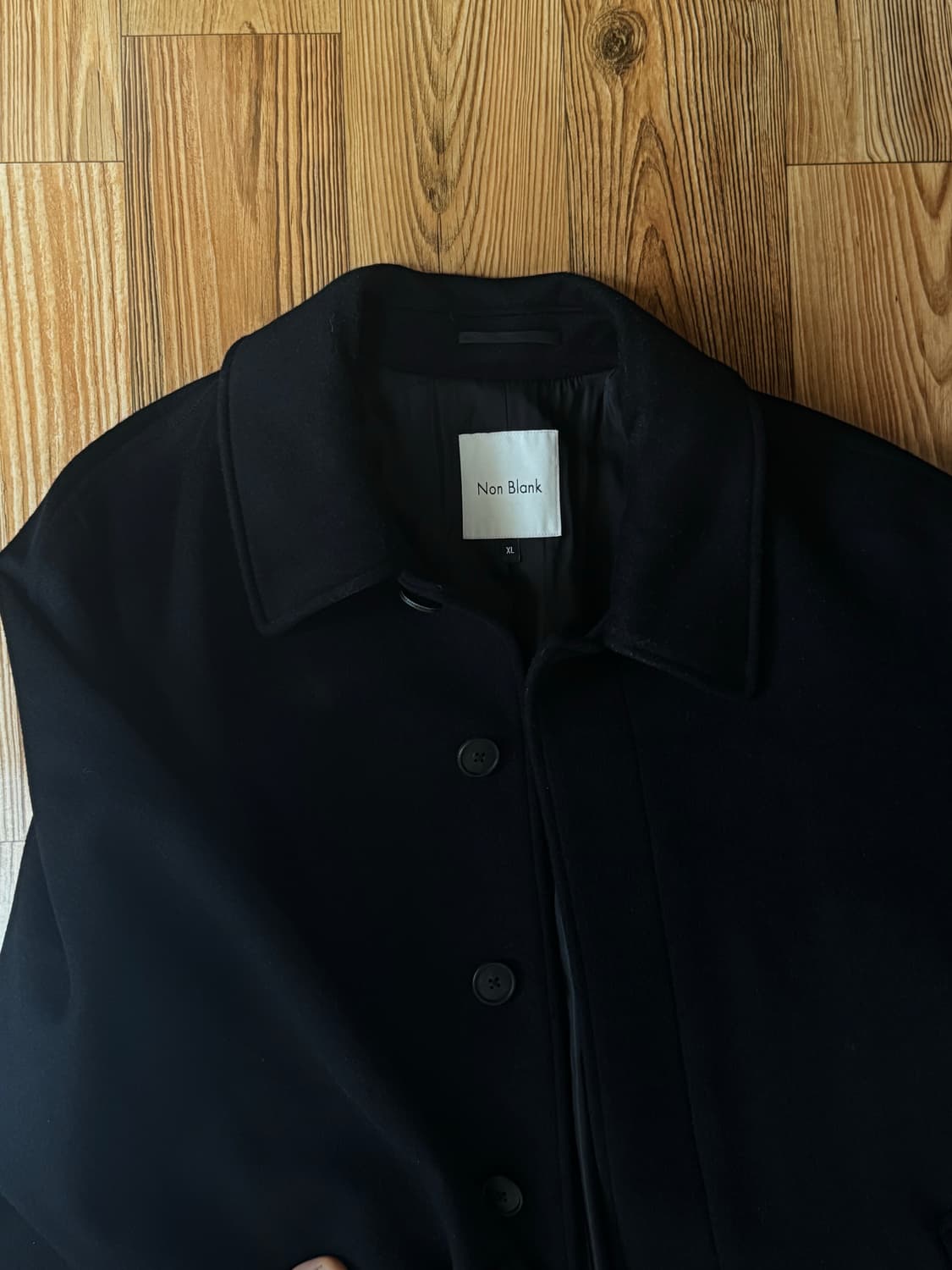 nonblank 발마칸 코트 xl 울케시 상품이미지2