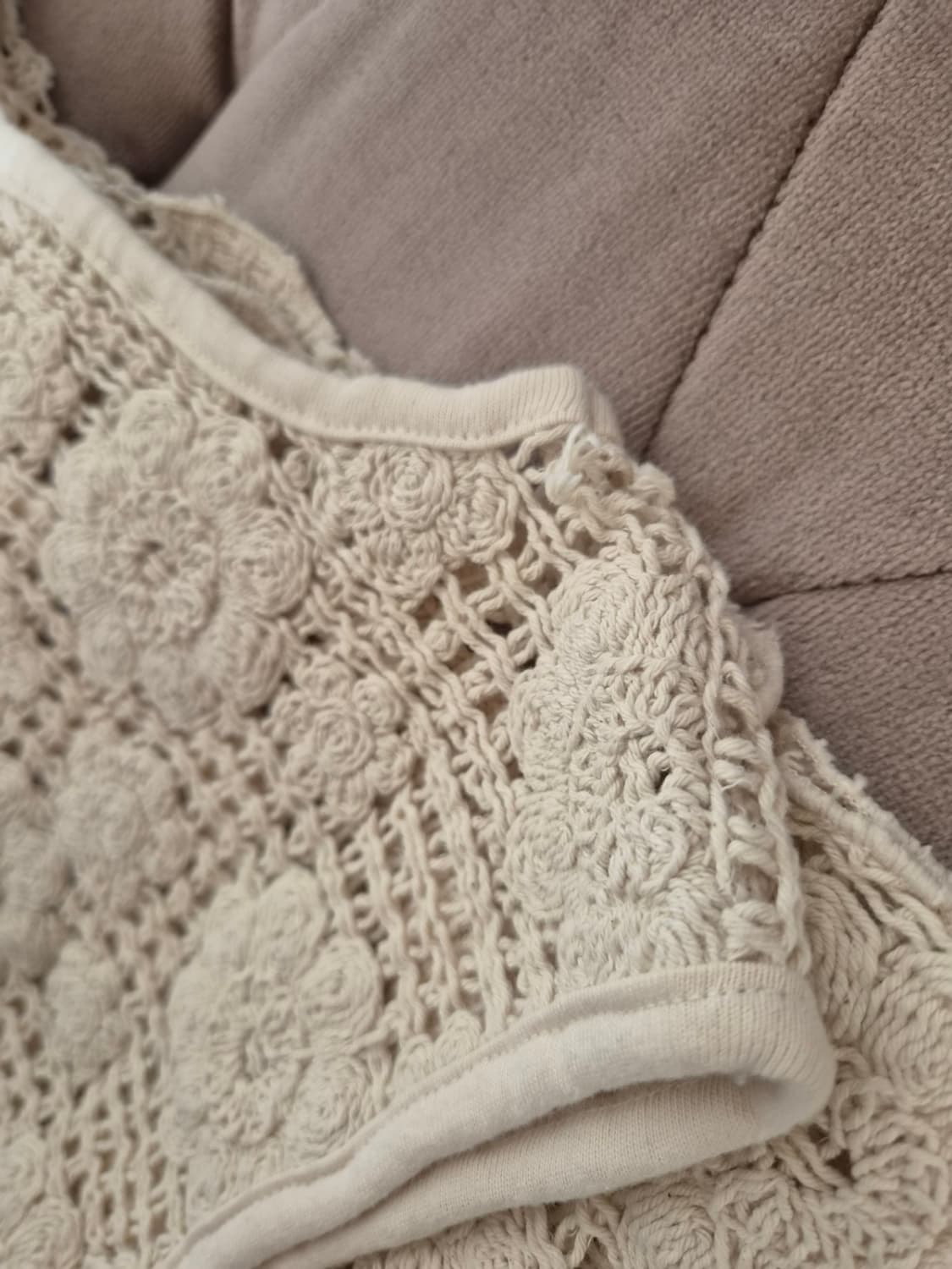 스테이블 Stable 여성 플라워모티브크로셰조끼 FREE 상품이미지8