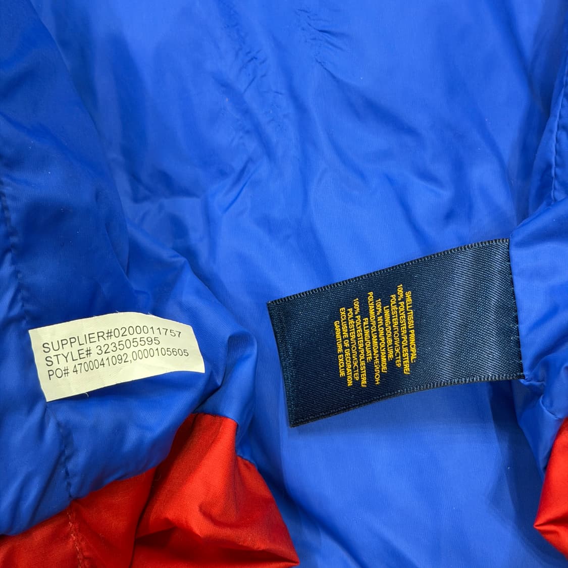 폴로 랄프로렌 빅포니 패딩 자켓 XL 상품이미지5