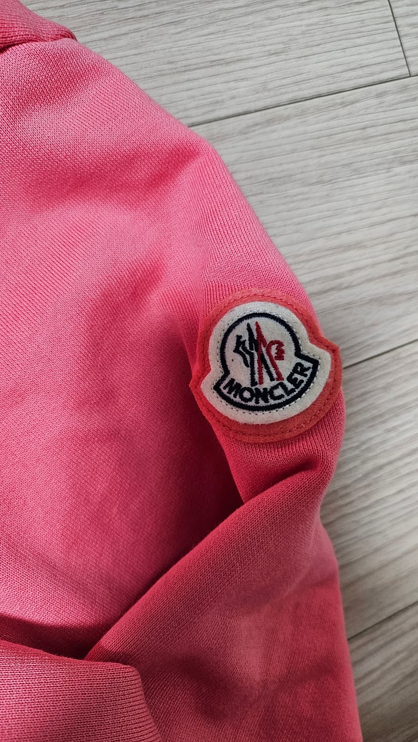 몽클레어 핑크 오리 후드티 오버핏M 상품이미지5