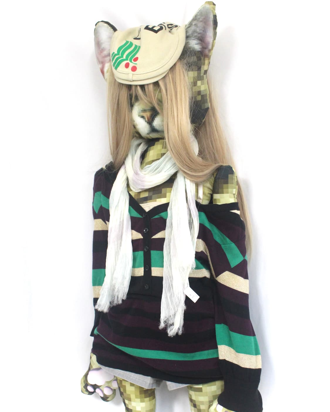 Cotton Candy striped muffler 상품이미지4